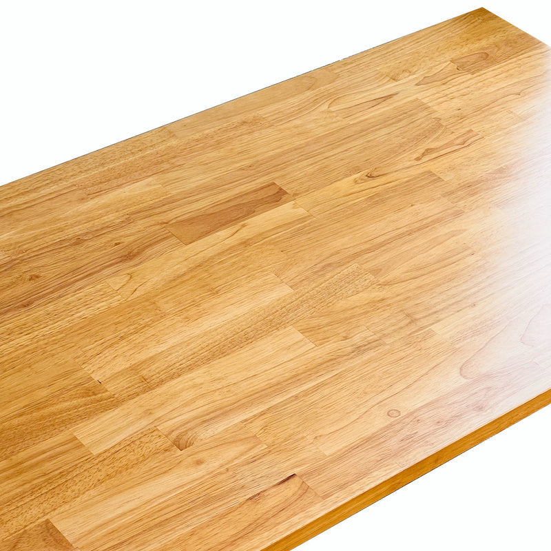 【サイズカスタム】ラバーウッド集成材 長さ150.0cm~182.5cm 奥行60.0cm~80.0cm 厚2.5cm