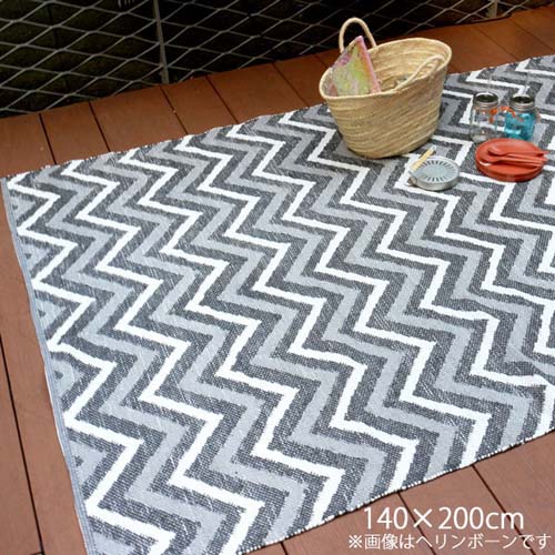 Rug　ラグ　W140×L200cm (TUNIS LACIS HERRINGBONE DIAMONDO)