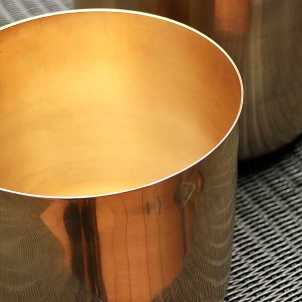 Shiny Aluminium Planter  シャイニーアルミプランター