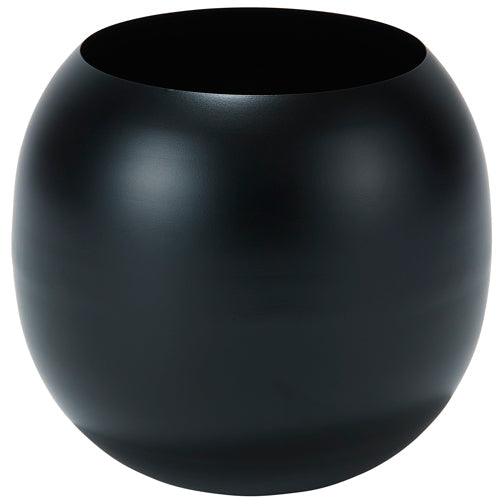 Planter Matte Black  プランター マットブラック Size: φ22.5×H23cm/φ25.5×H21cm